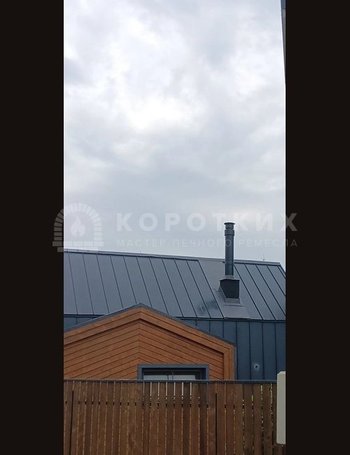 Ремонт дымохода и монтаж.