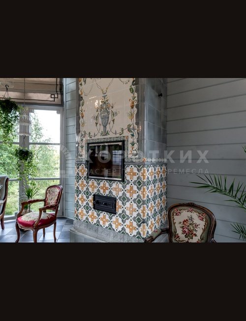 Изразцовый Камин