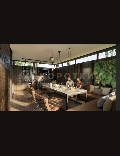 Беседка с мангальной зоной